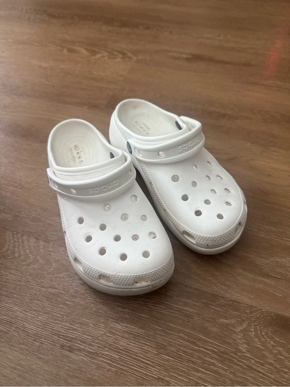 CROCS Kids' Classic Clog - White